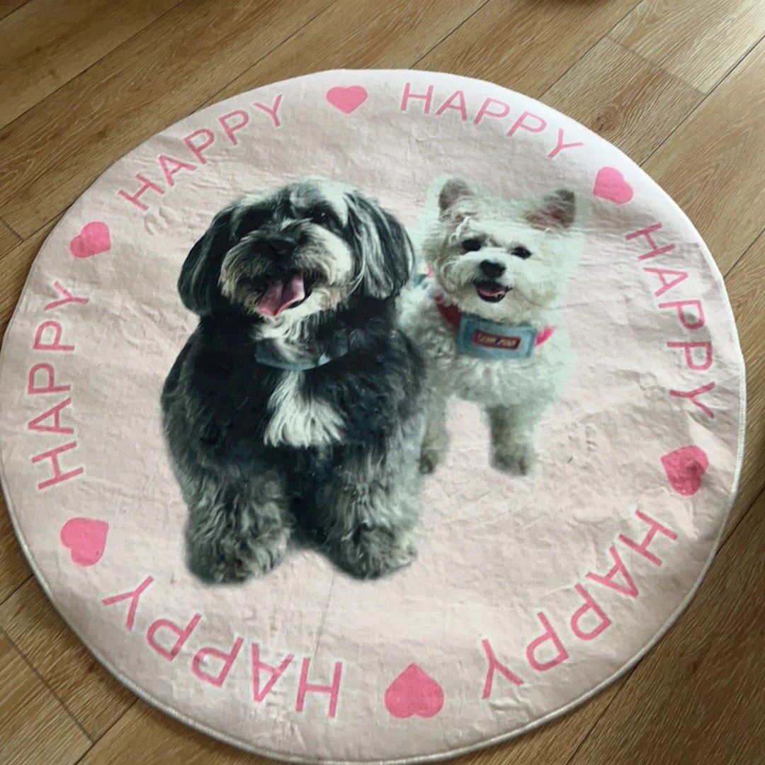 CulnCraz Custom Pawtrait Pet Rug